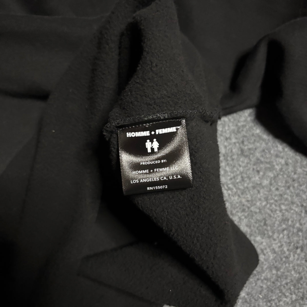Homme Femme hands hoodie
