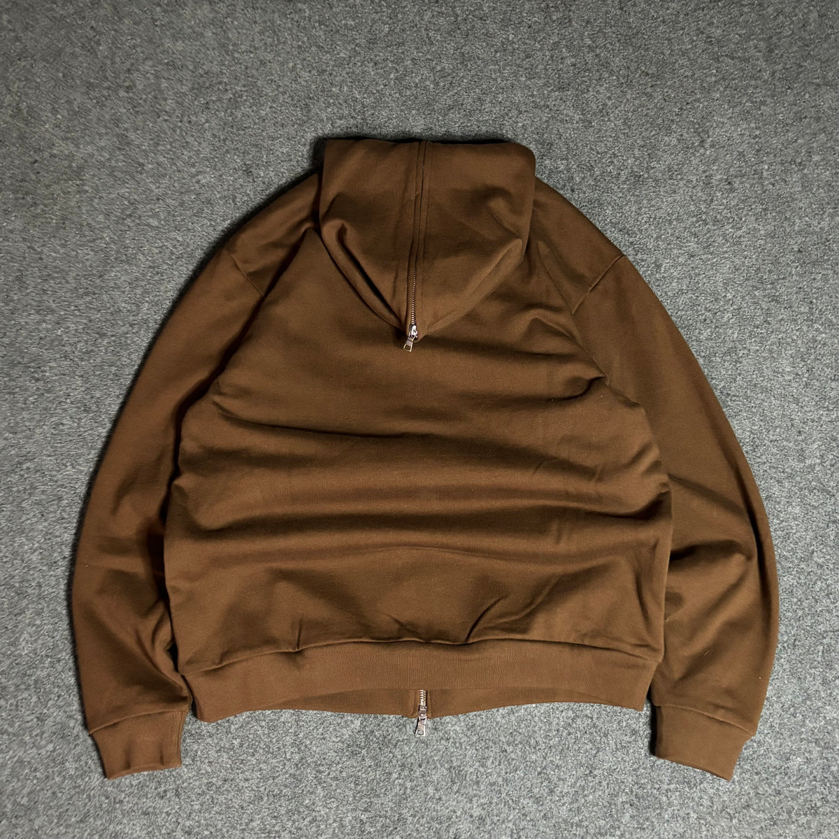 Ice cream x Vandy full zip napolitanean hoodie brown