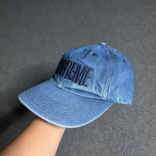 Supreme splatter logo 6 panel