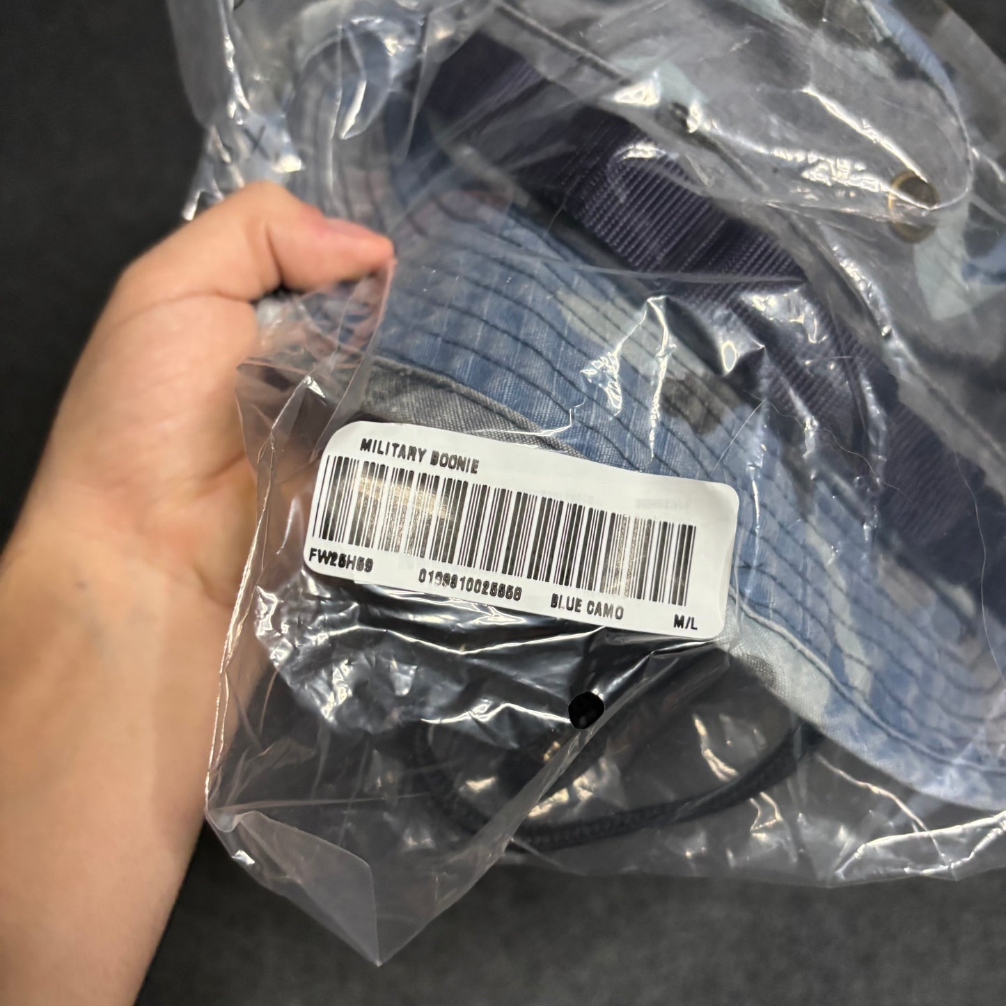 Supreme military boonie blue camo