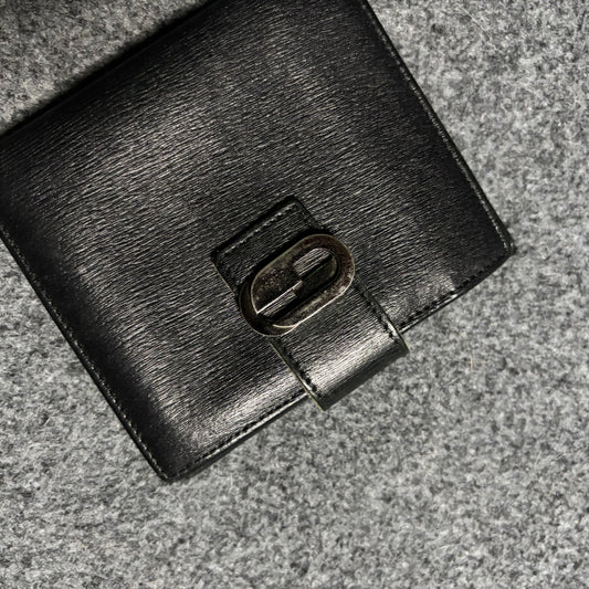 Gucci Tom Ford GG black leather bifold wallet