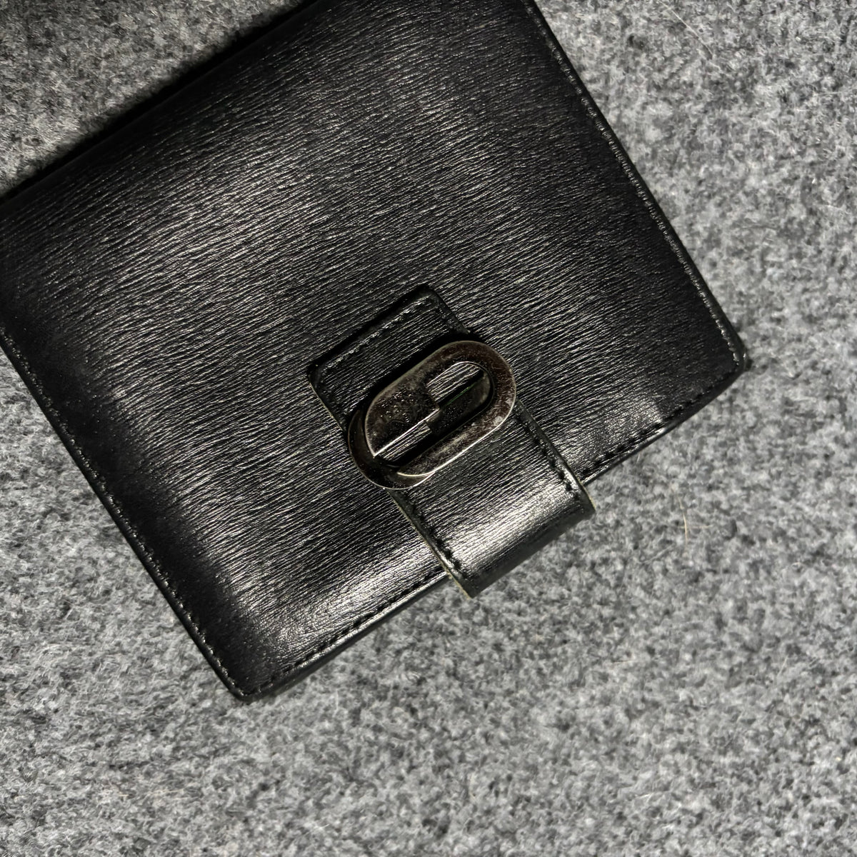 Gucci Tom Ford GG black leather bifold wallet
