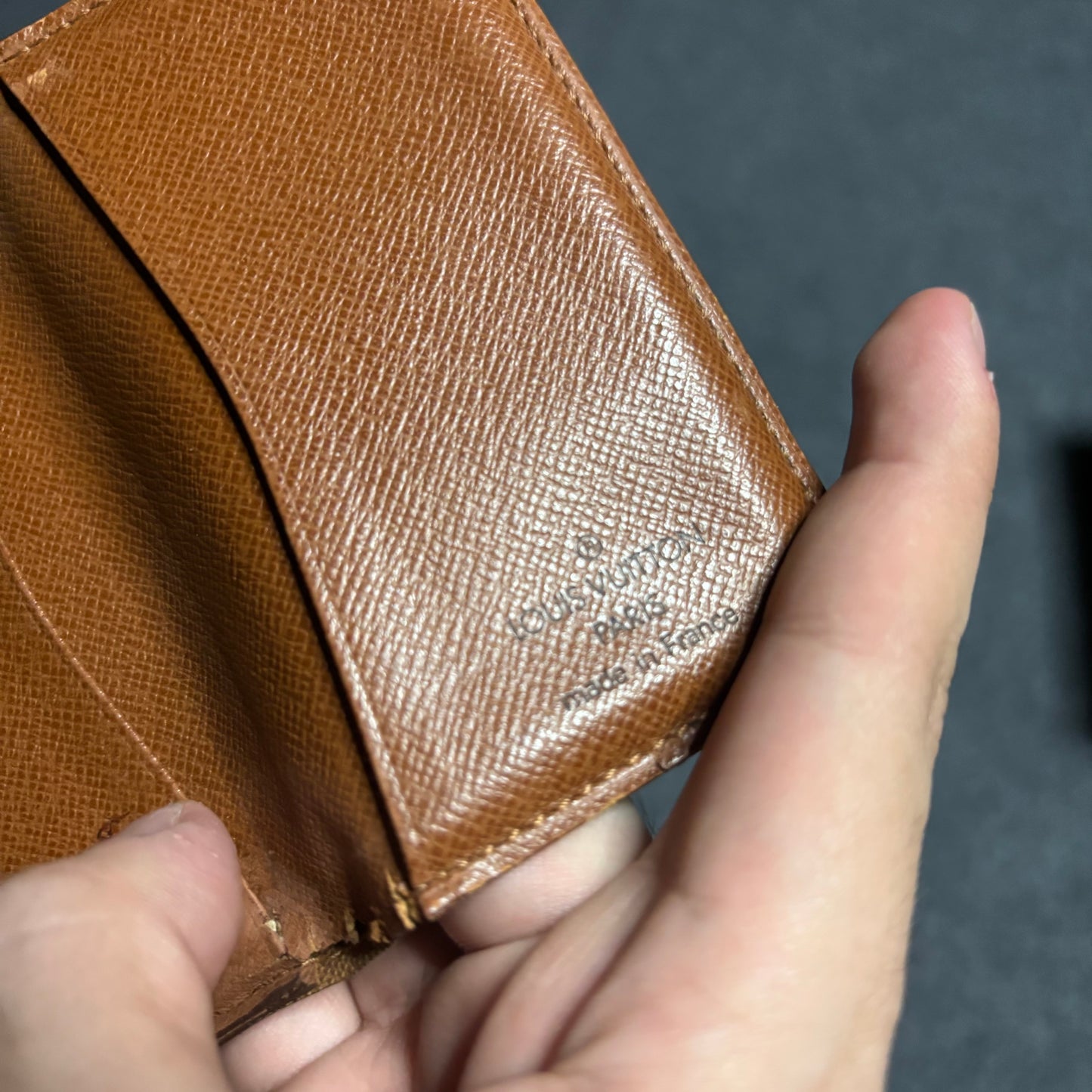 Louis Vuitton monogram card holder bifold