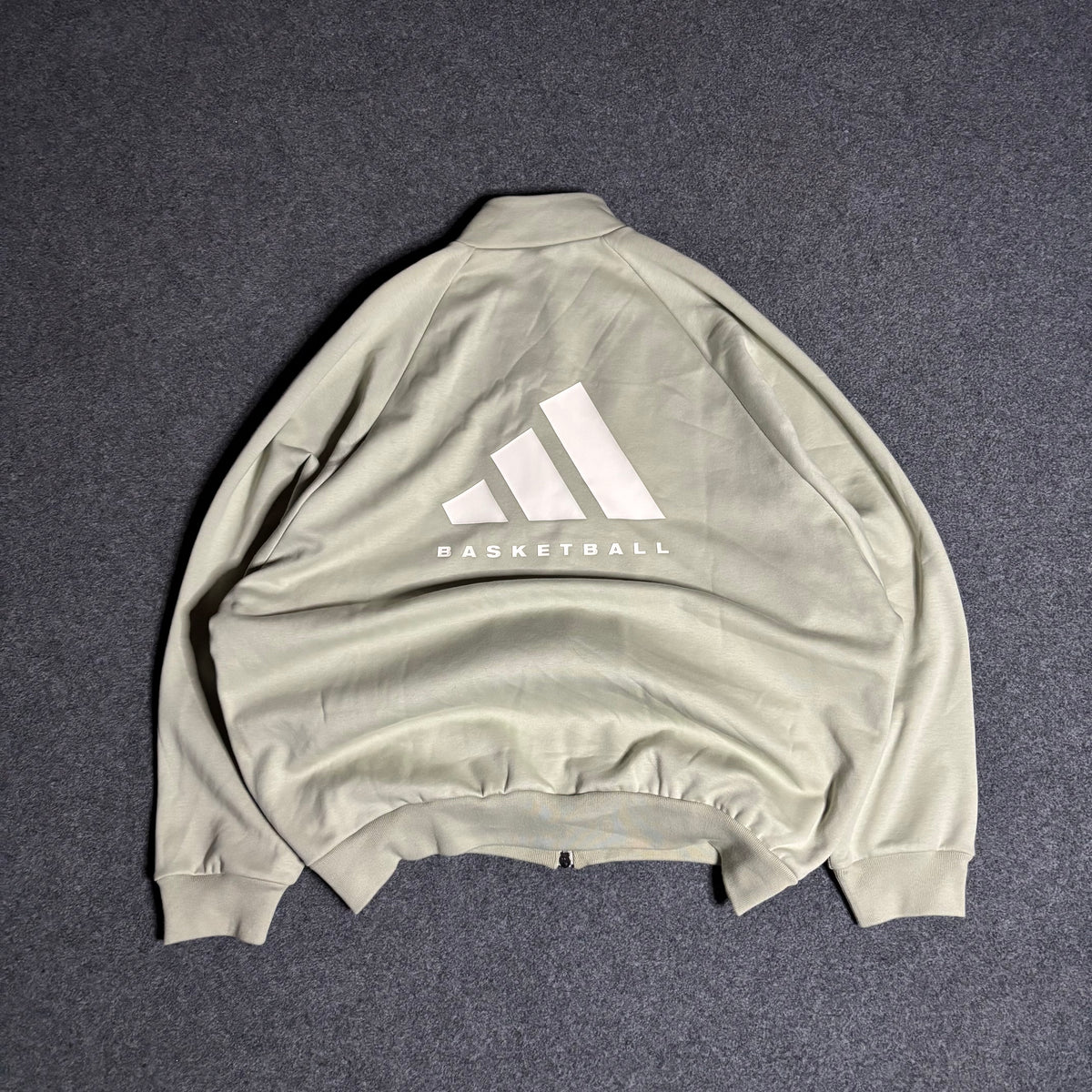 Adidas basketball zip sweater