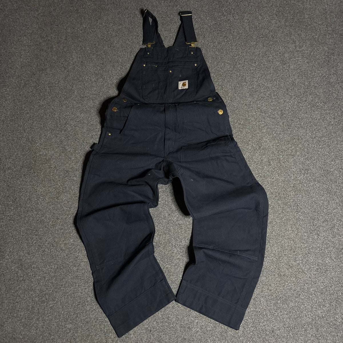 Carhartt double knee overall navy