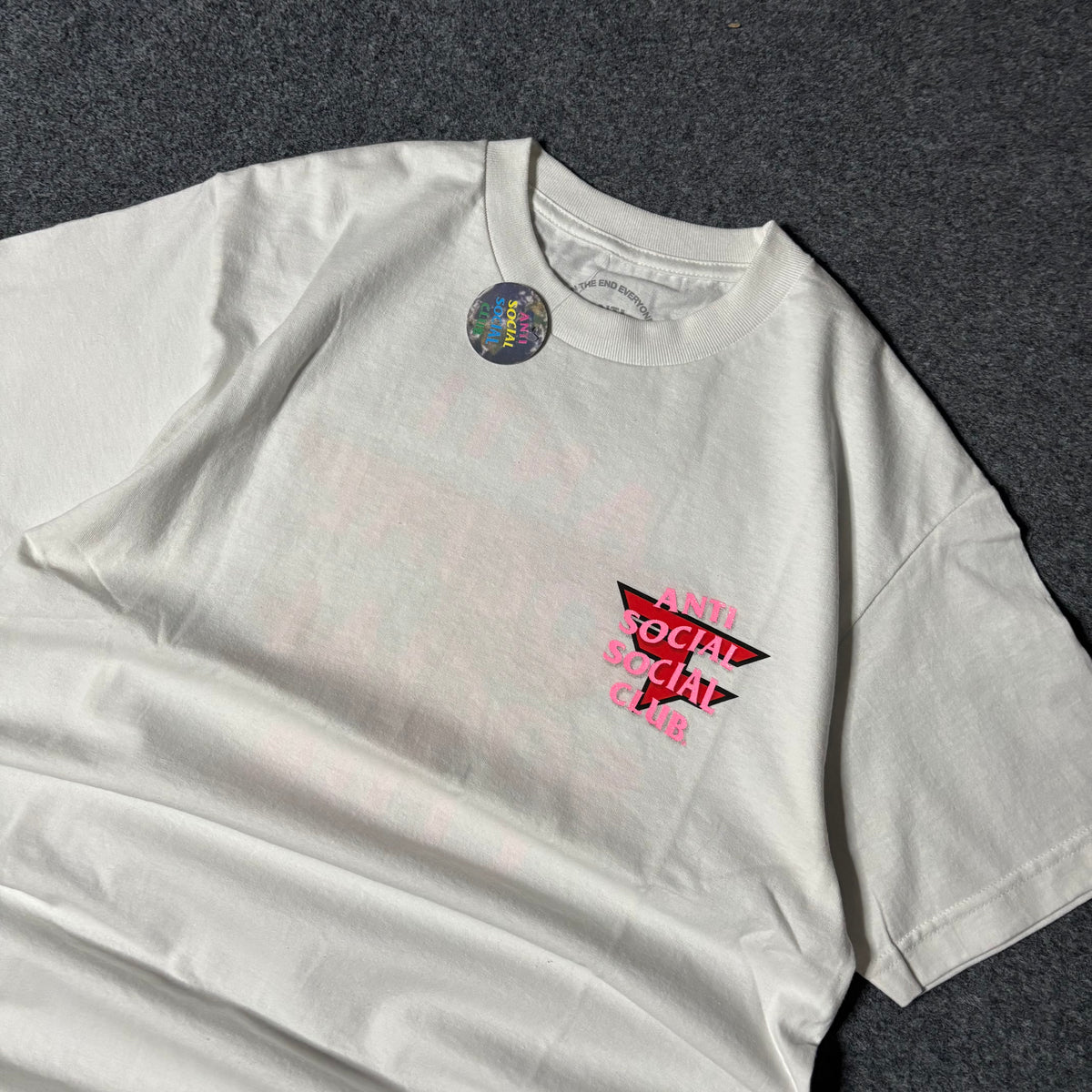 Anti Social Social Club x Faze clan white tee