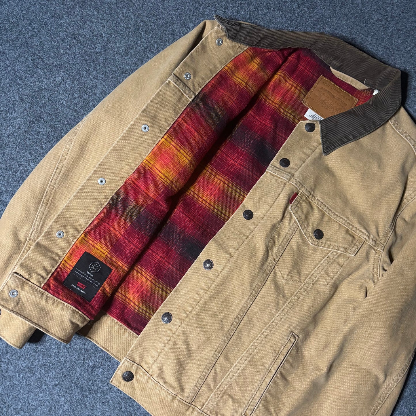 Levis premium line beige jacket