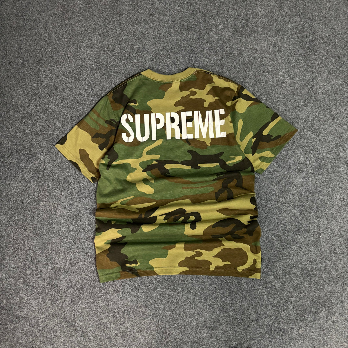 Supreme world famous woodland camo