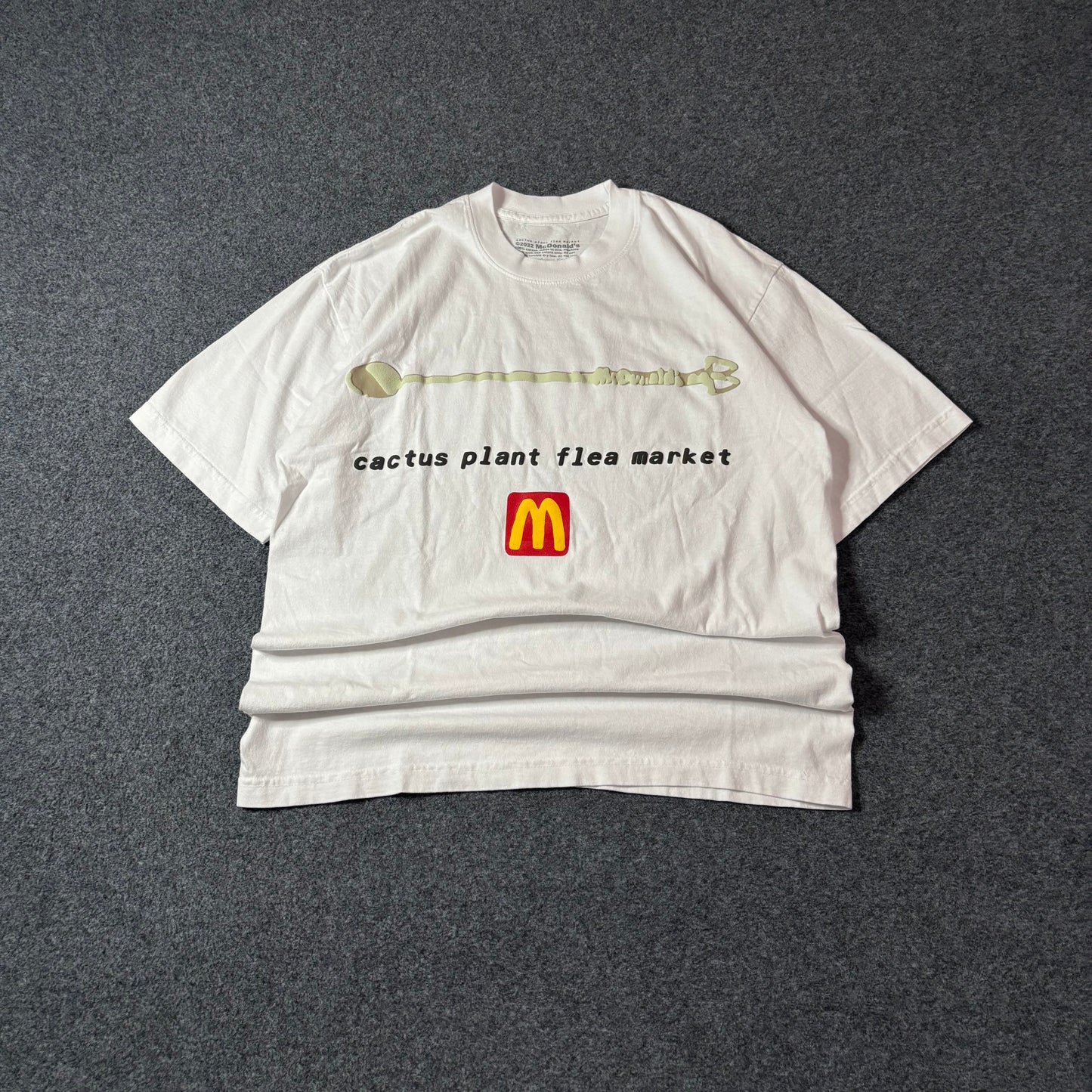 Cactus Plan Flea Market x McDonalds spoon tee