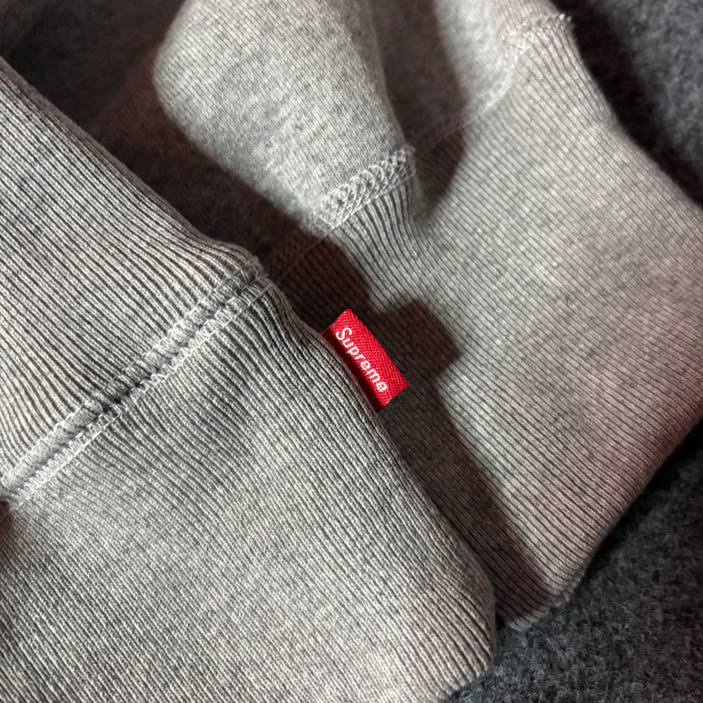 Supreme Motion Logo grey hoodie SS23
