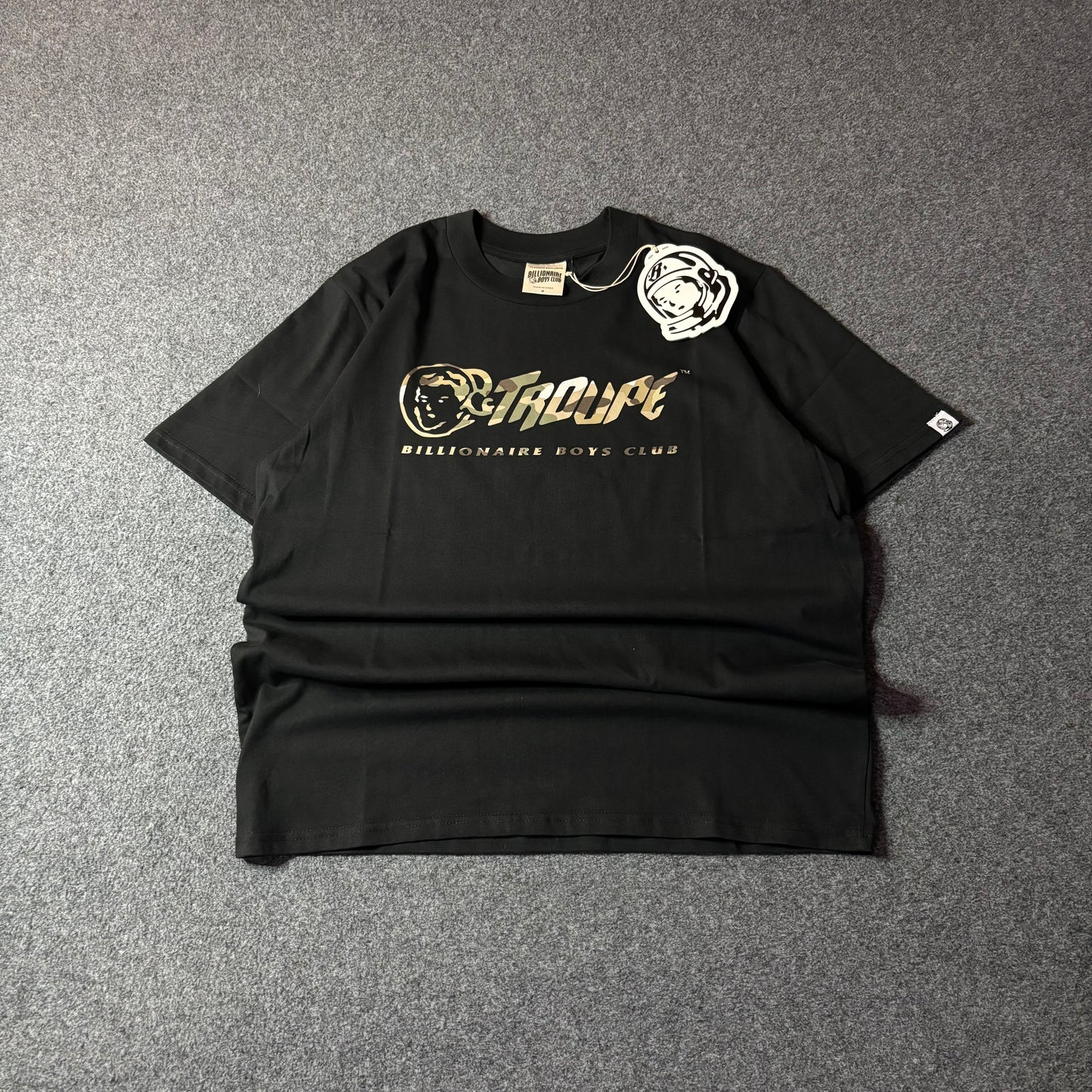 Billionaire Boys Club fanum ss troupe flagship exclusive black tee