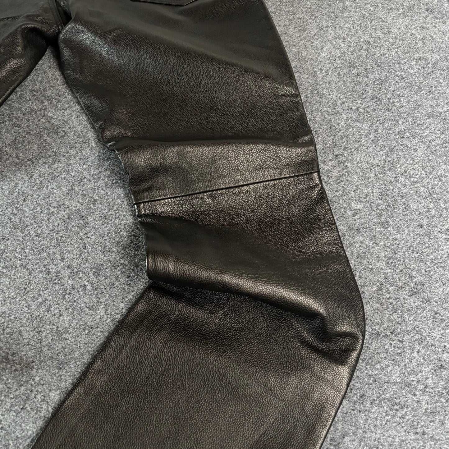 Milwaukee leather bootcut pants
