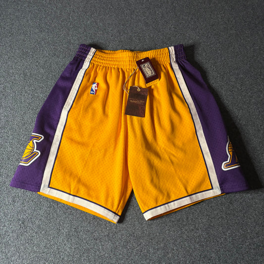 Hardwood classics lakers mesh short
