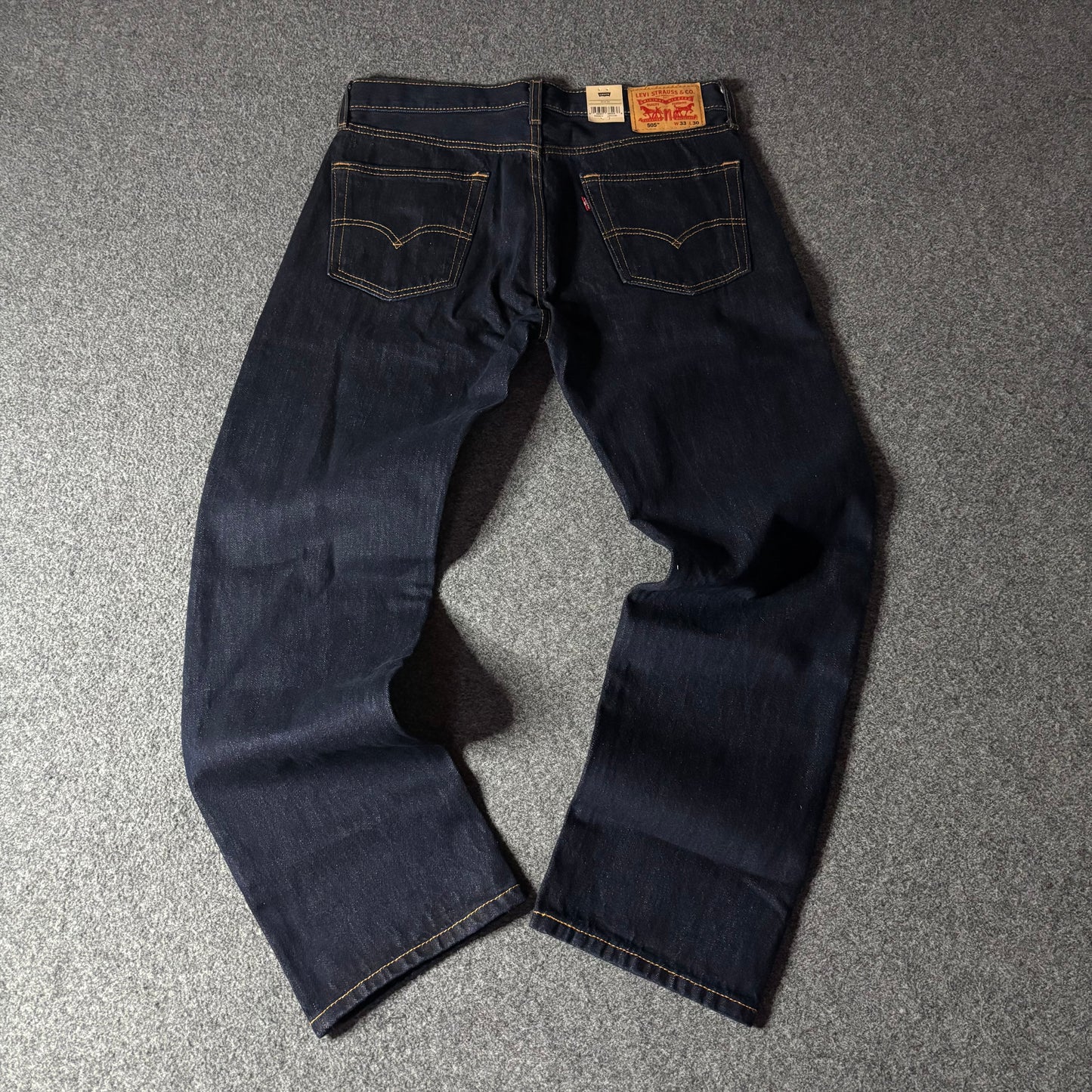 Levi’s 505 regular fit indigo jeans