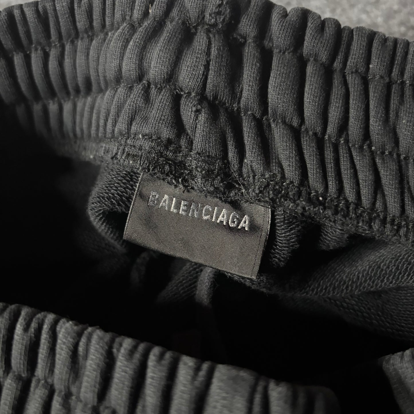 Balenciaga Offshore Baggy Sweatpants Black Faded