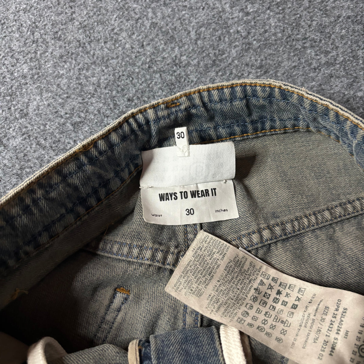 Maison Margiela MM6, Pants 5 Pockets (Light Grey)
