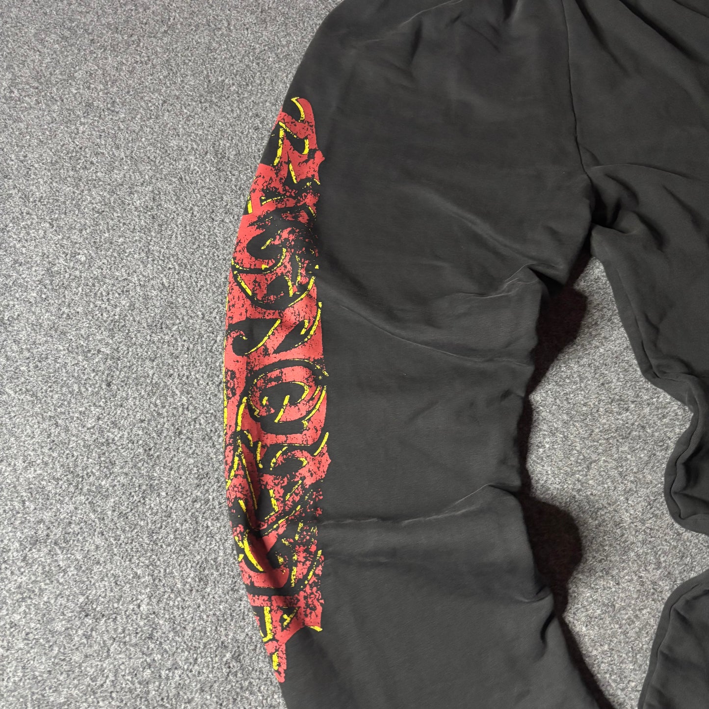 Balenciaga Offshore Baggy Sweatpants Black Faded