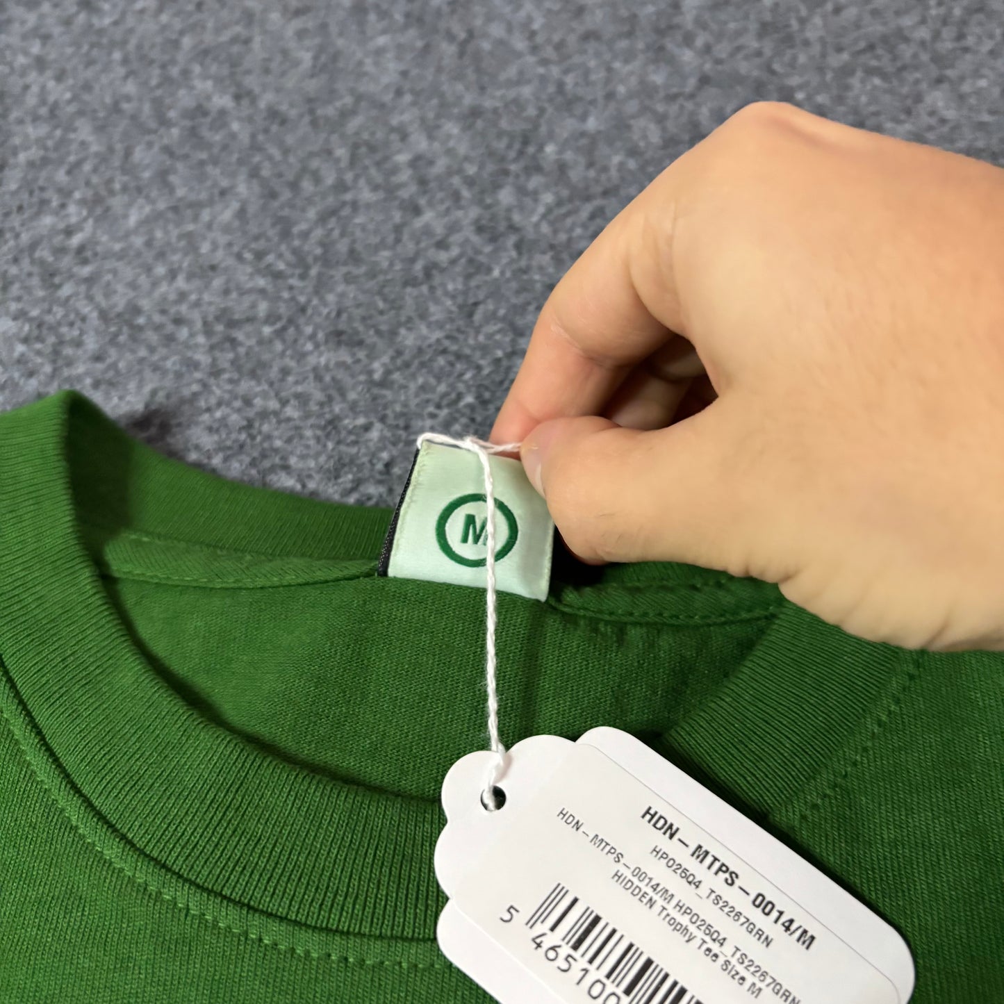 Hidden x Sega Sonic trophy green tee