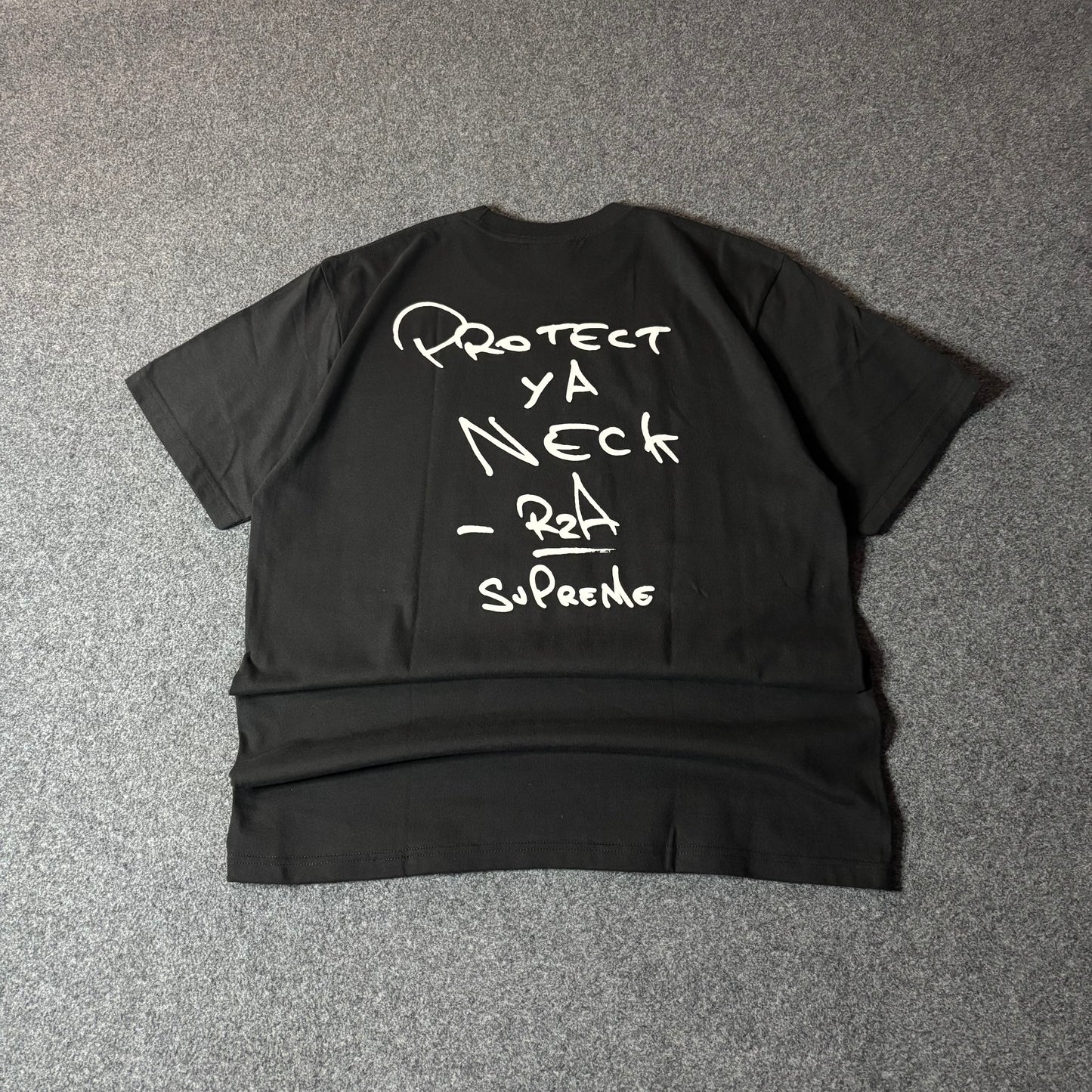 Supreme x Wu Tang Clan RZA black tee