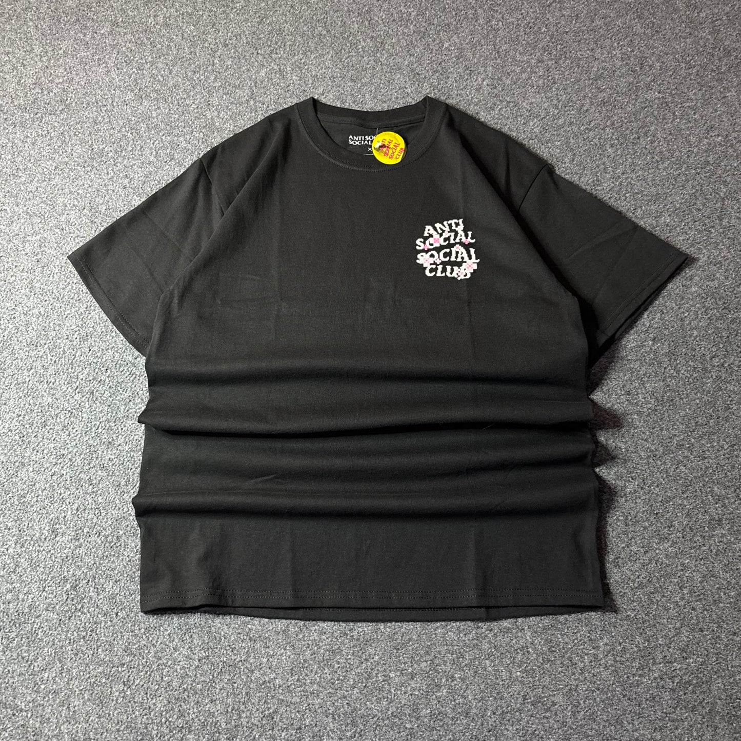 Anti Social Social Club x Minecraft black tee