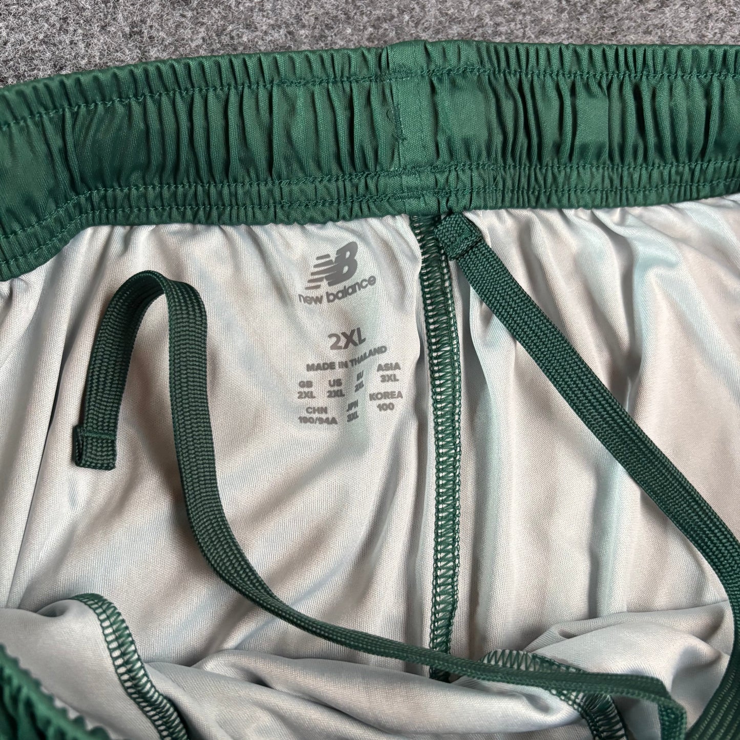 Aime Leon Dore x New Balance green short