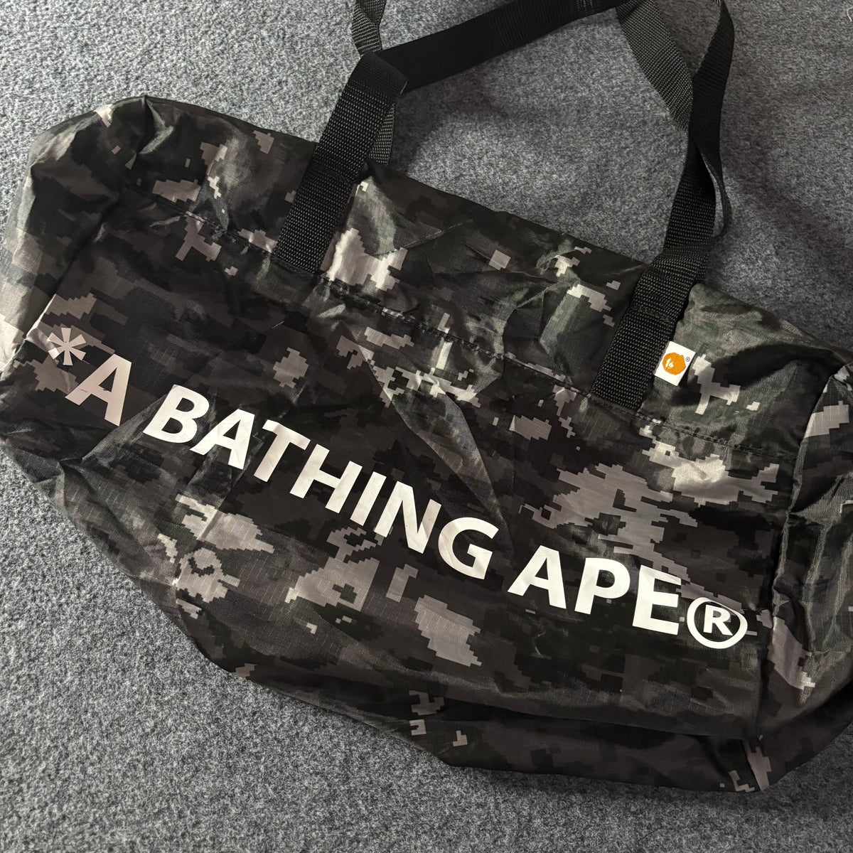 Bape duffle Boston bag digi camo