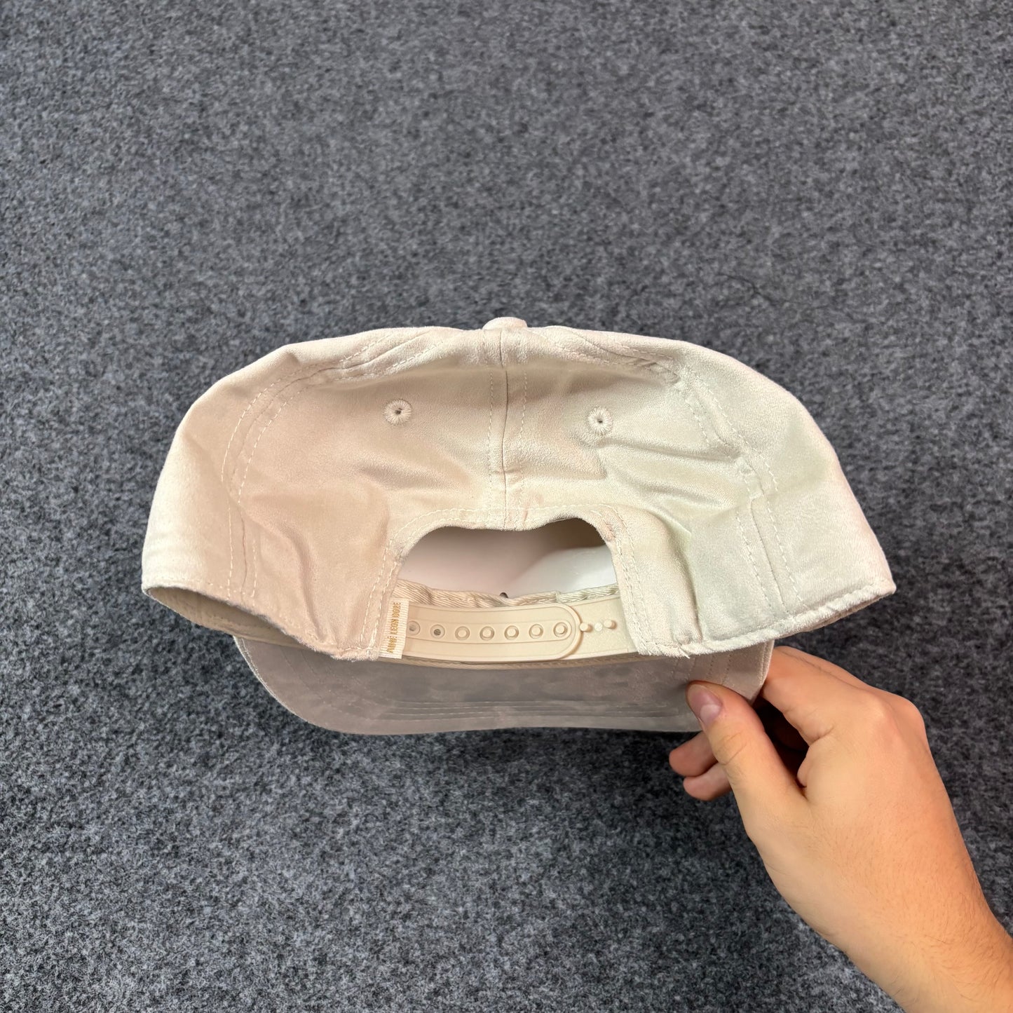 Aime Leon Dore stitch cap silver brich