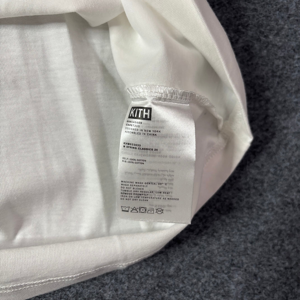 Kith for Alvin Armstrong Gallery Tee 'White'