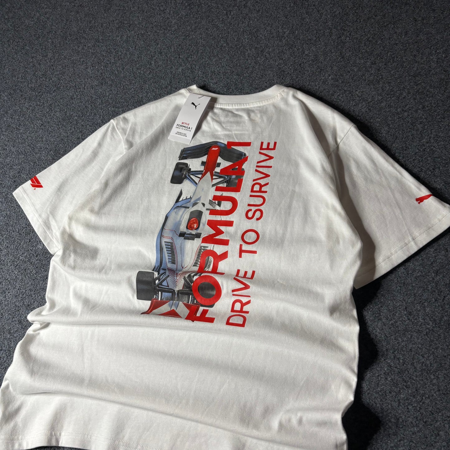 Puma X Formula 1 drive to survive tee