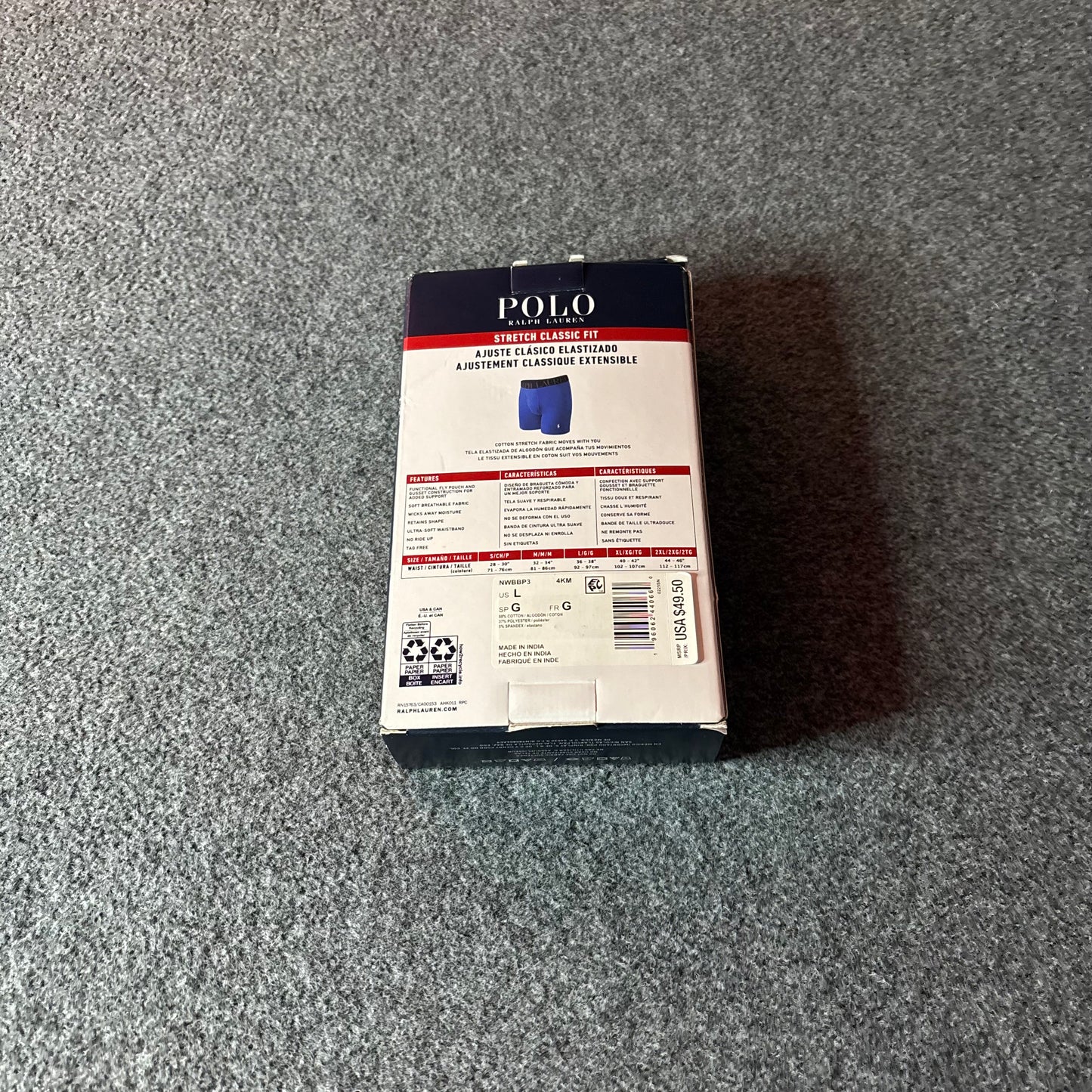 Polo boxers 3-pack large