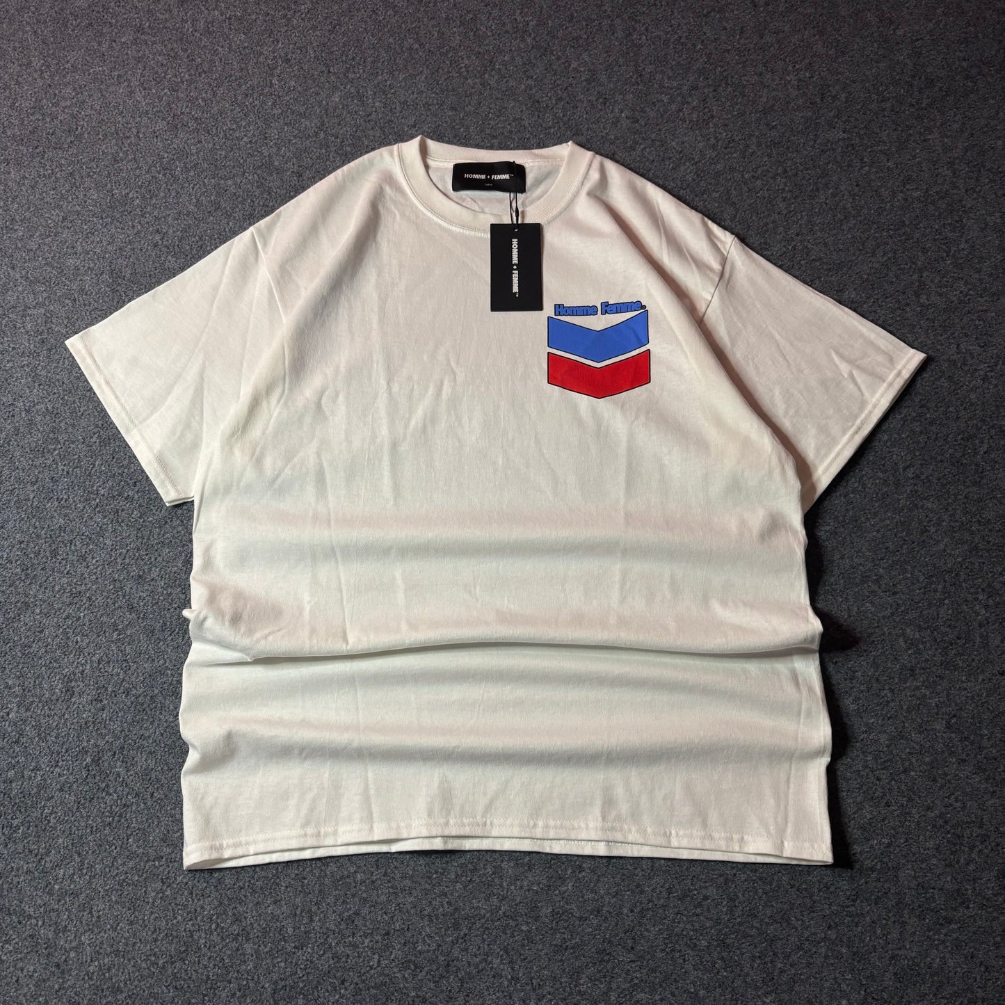 Homme Femme no gas needed tee