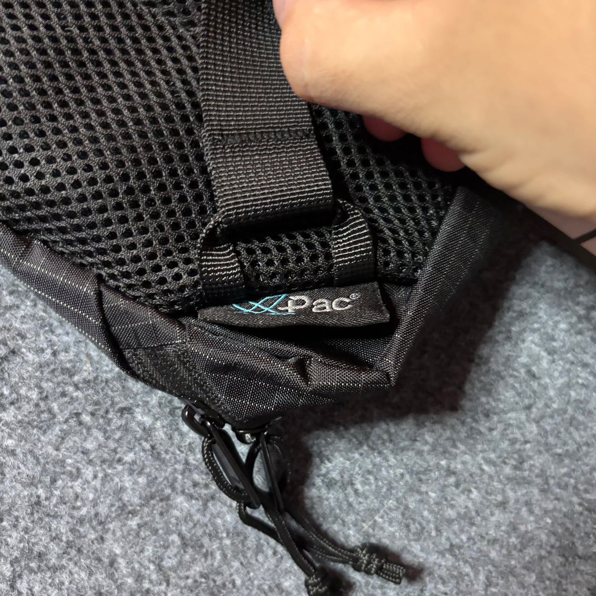 Supreme logo waist bag