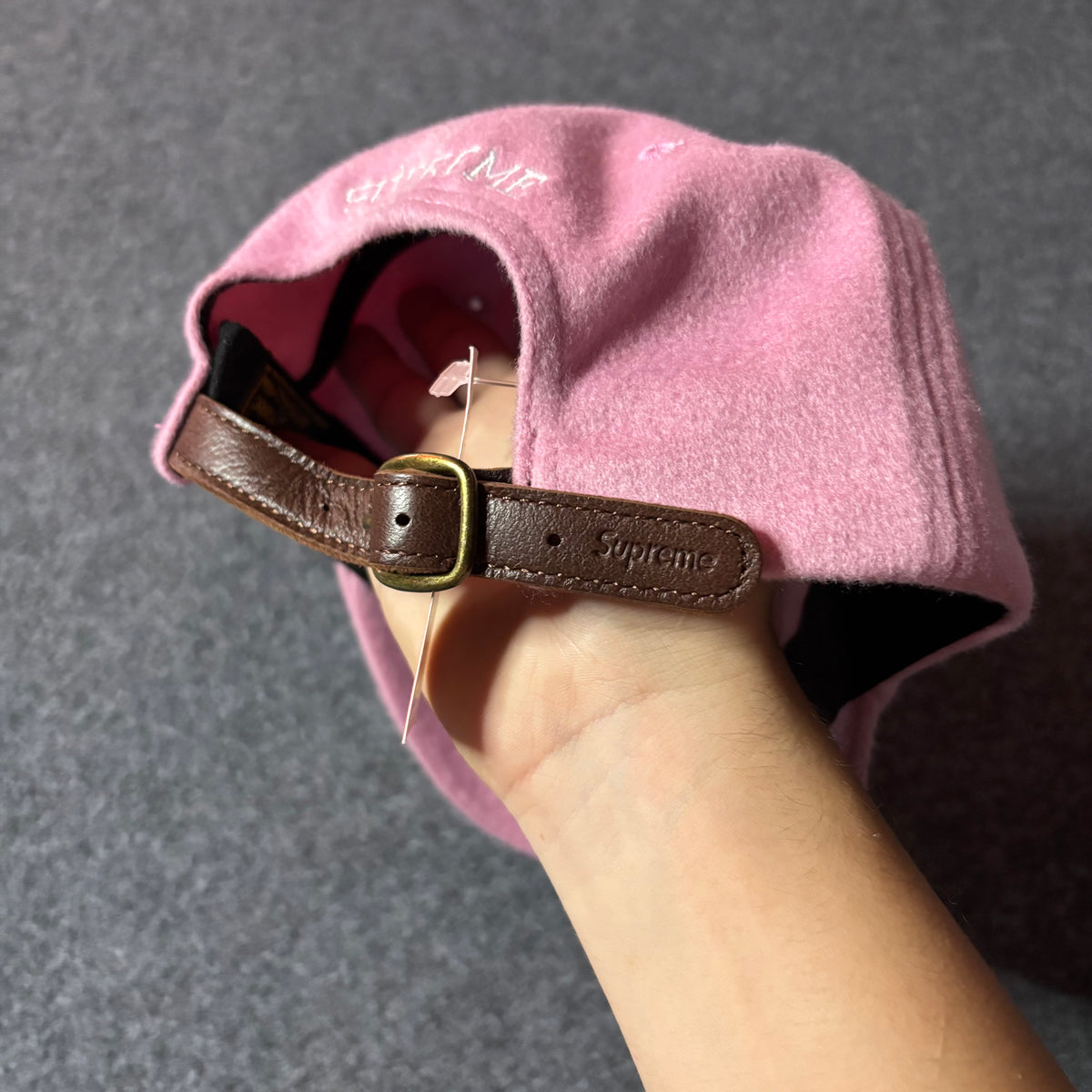 Supreme wool s logo 6 panel