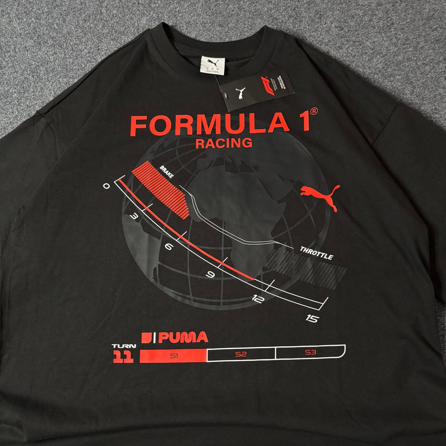 Puma x Formula 1 talon wtr tee black