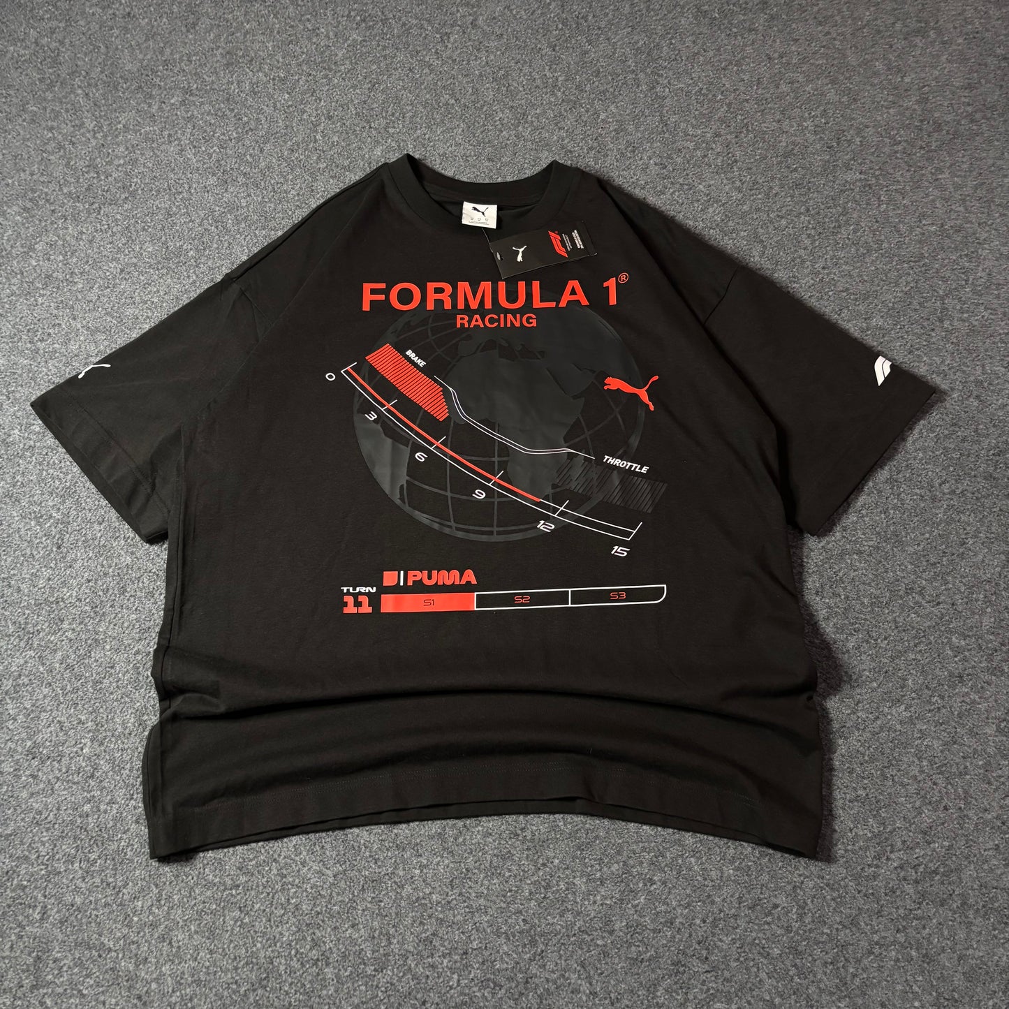 Puma x Formula 1 talon wtr tee black