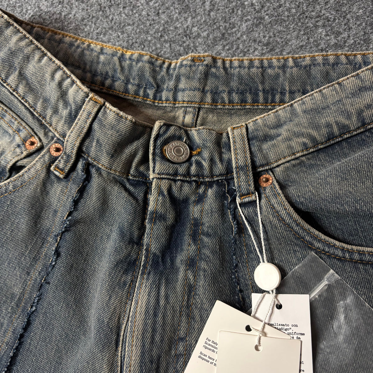 Maison Margiela MM6, Pants 5 Pockets (Light Grey)