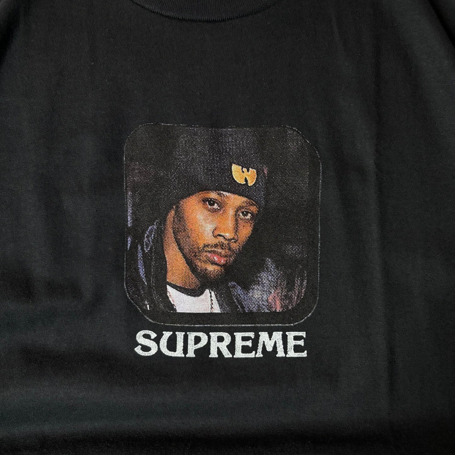 Supreme x Wu Tang Clan RZA black tee