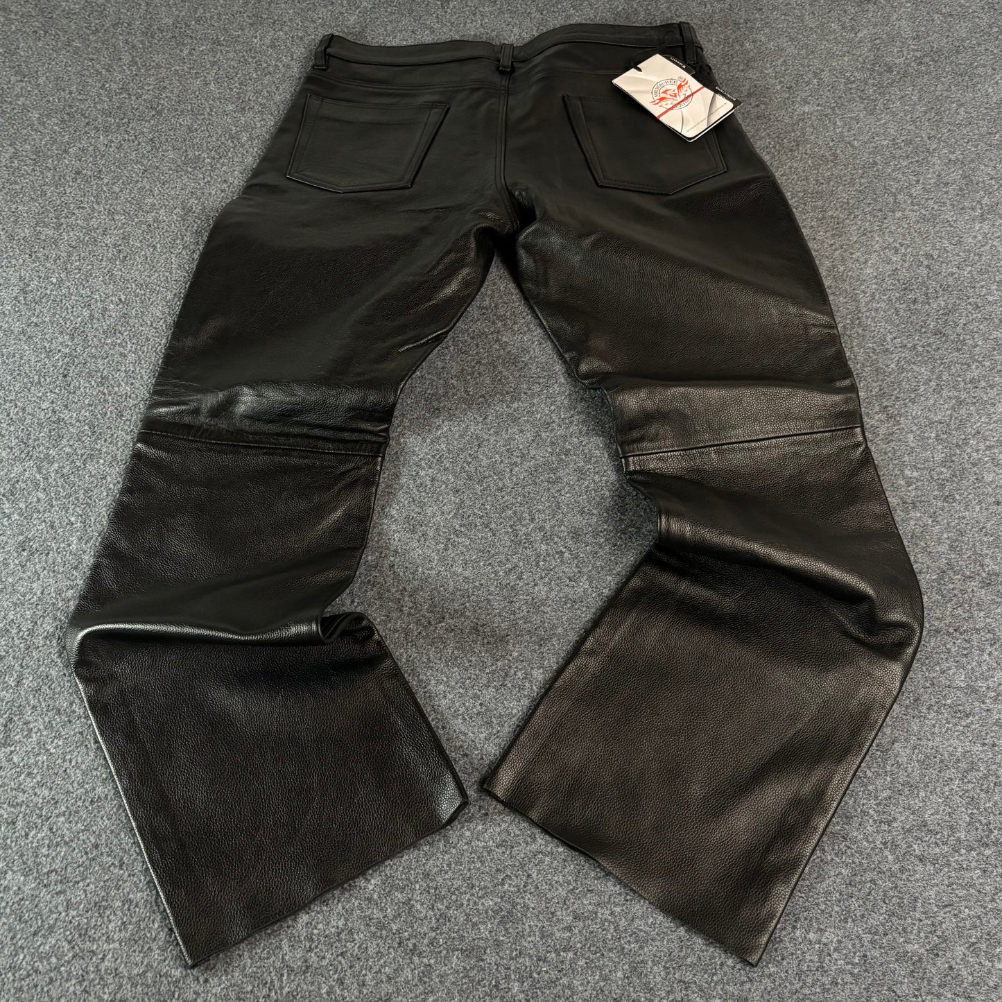 Milwaukee leather bootcut pants