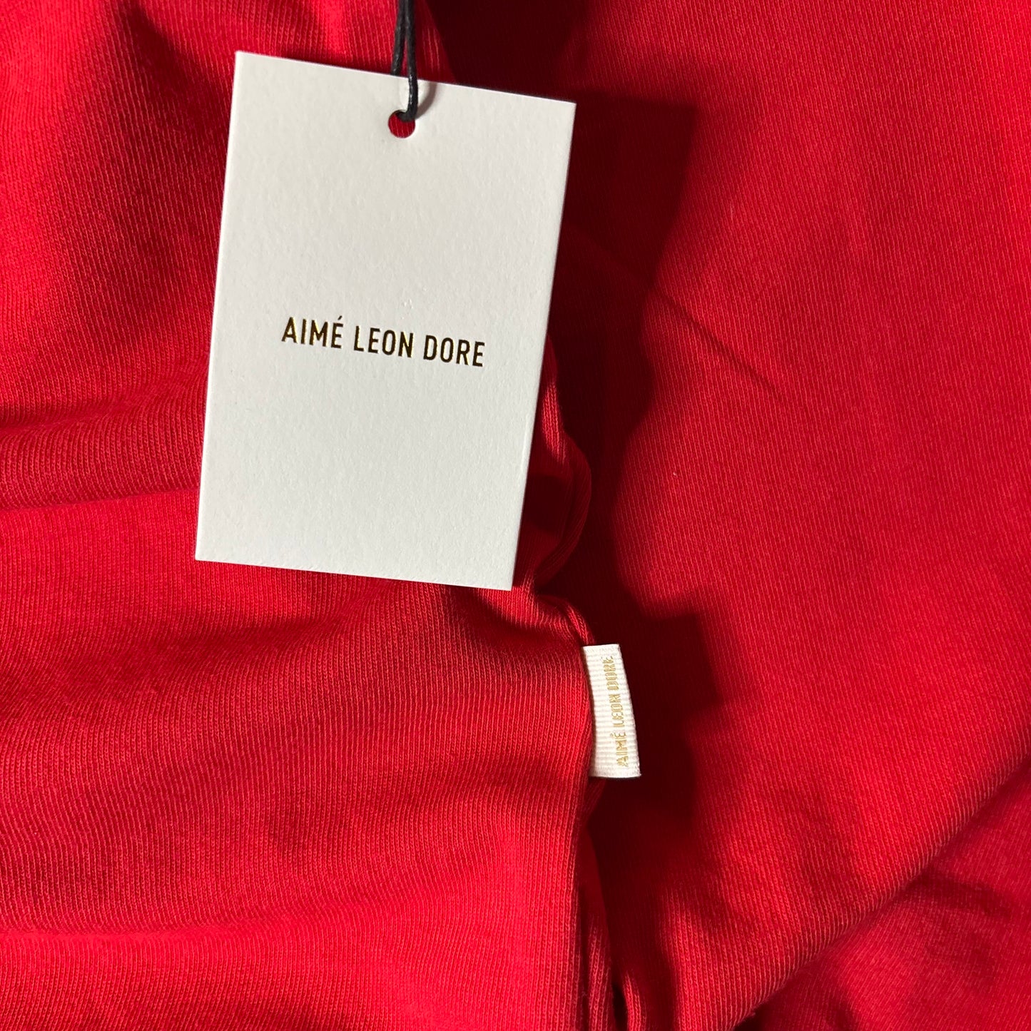 Aime Leon Dore nos basics queens crest ls pocket tee
