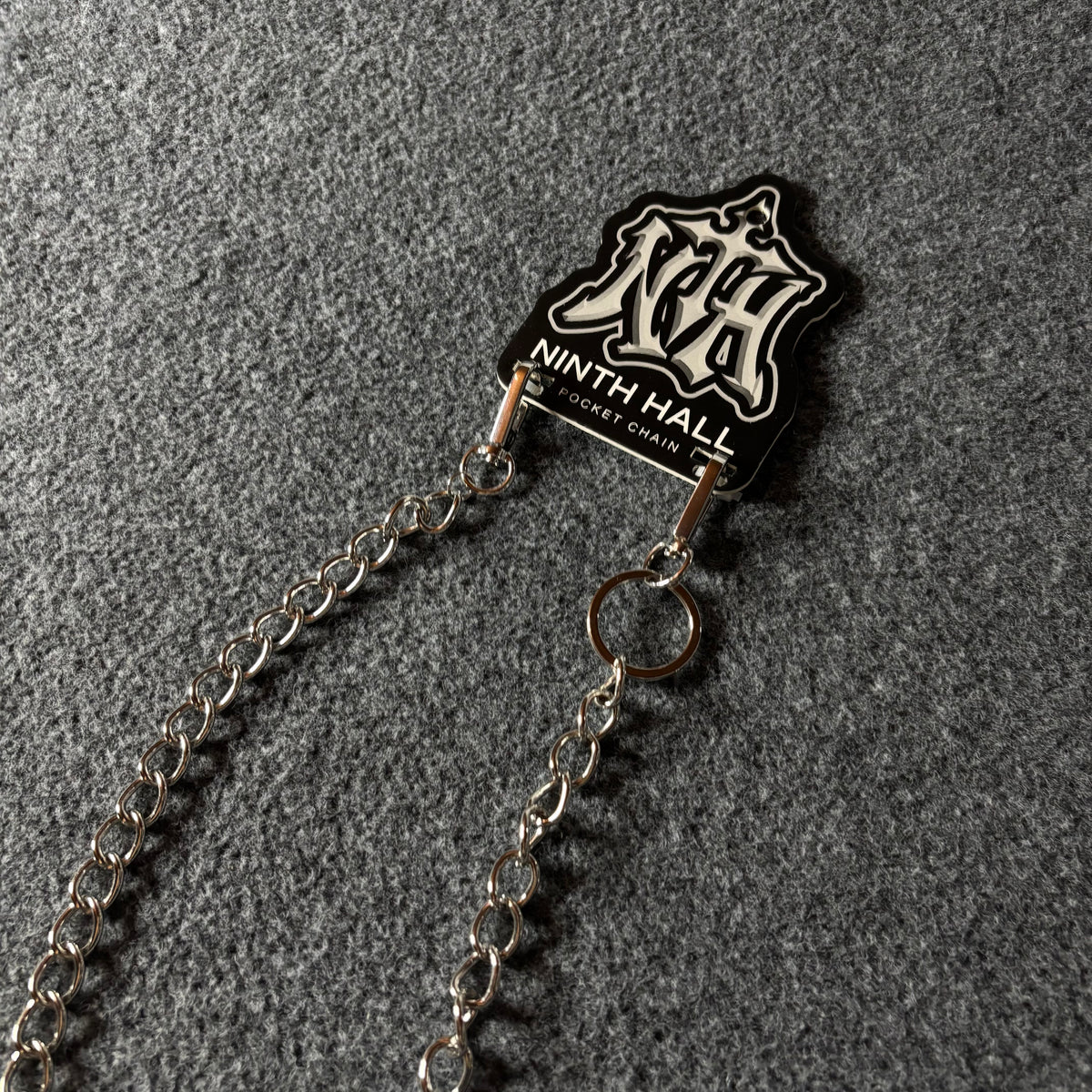 Ninth Hall curb silver pocket chain