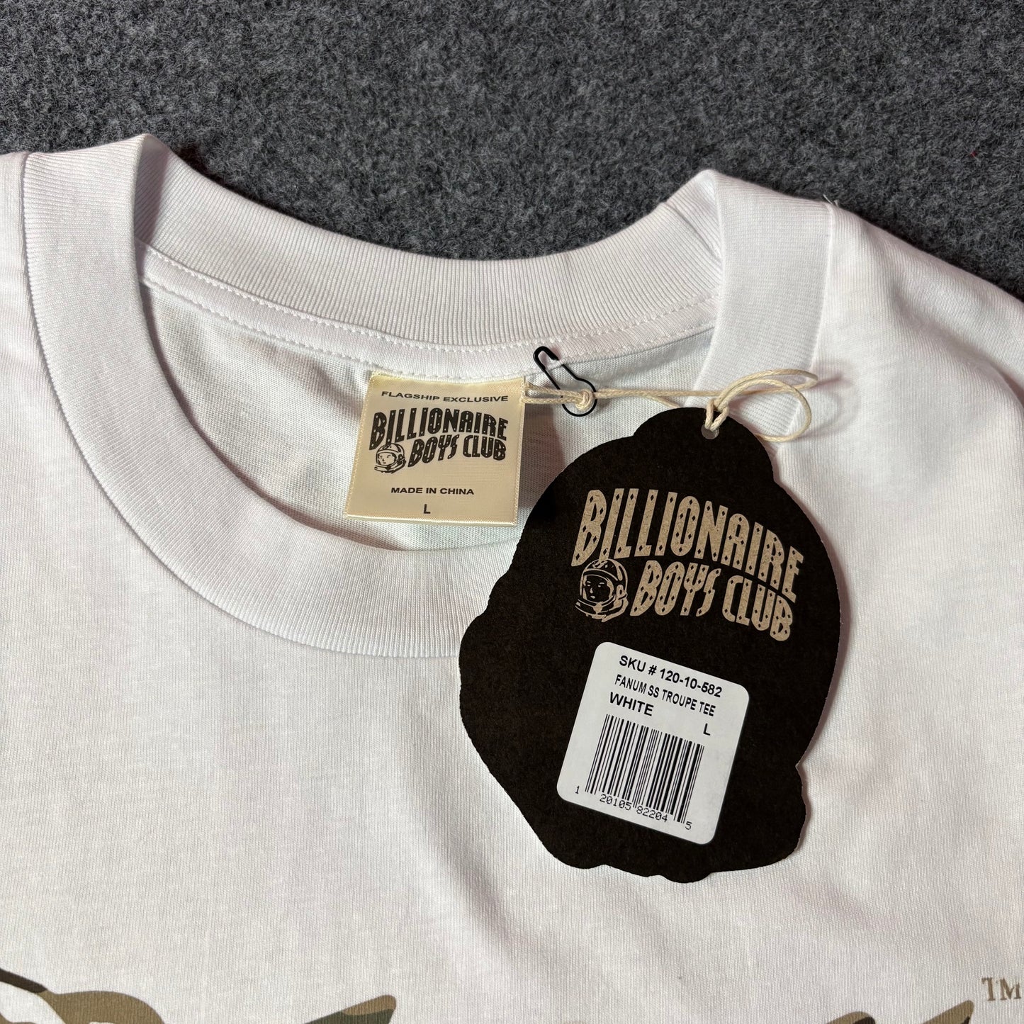 Billionaire Boys Club Fanum ss troupe white tee