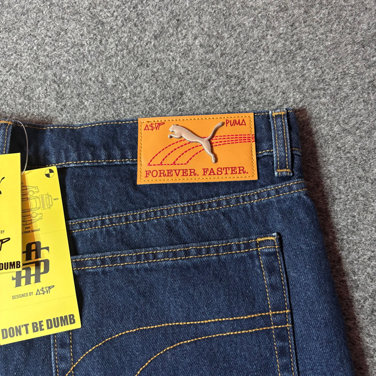 Puma x A$AP Rocky denim short