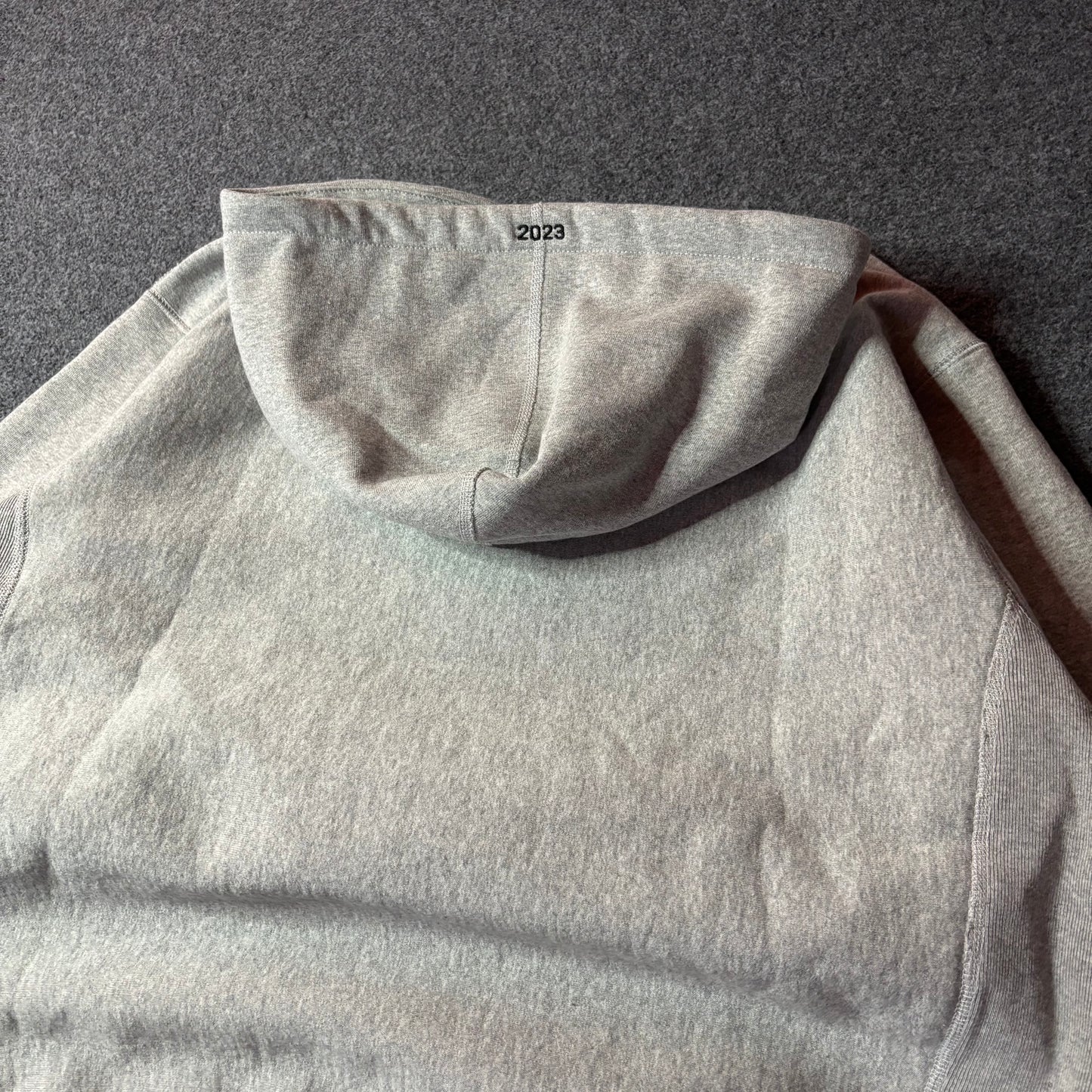 Supreme Motion Logo grey hoodie SS23