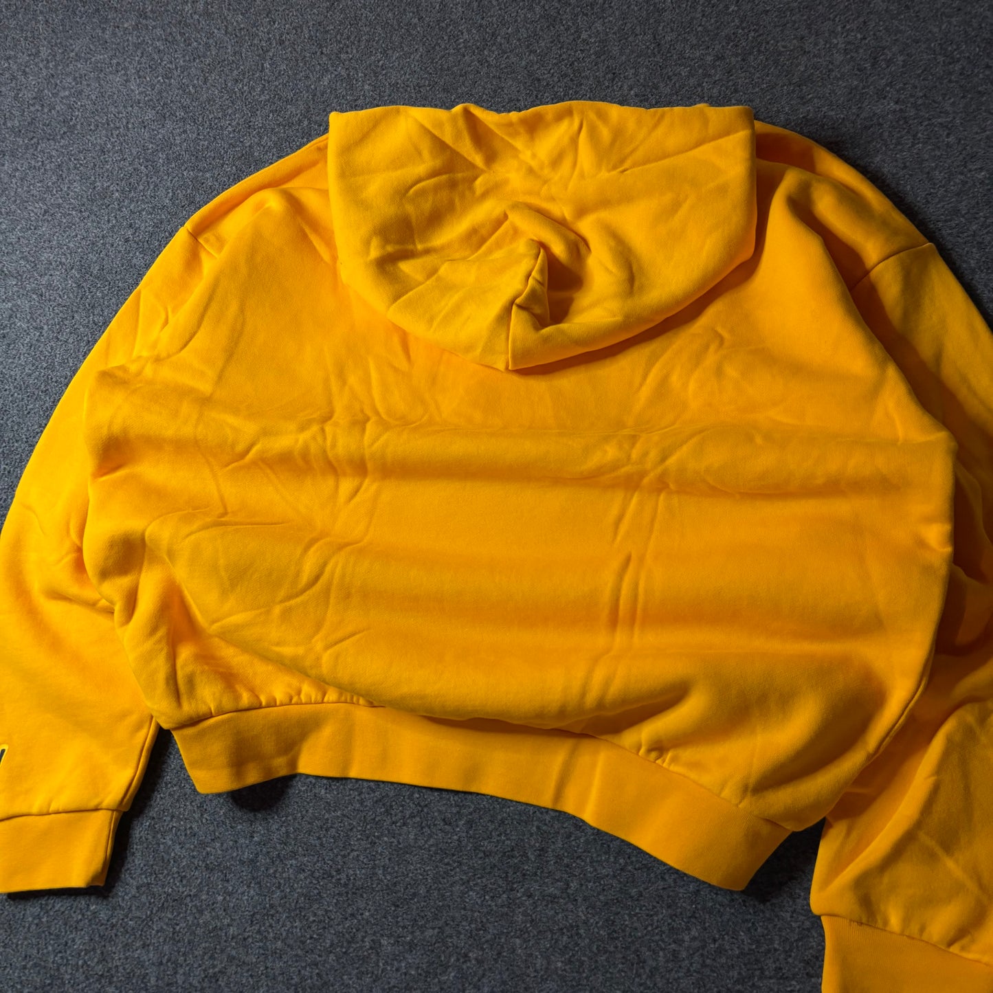 Drew House mascot yellow hoodie