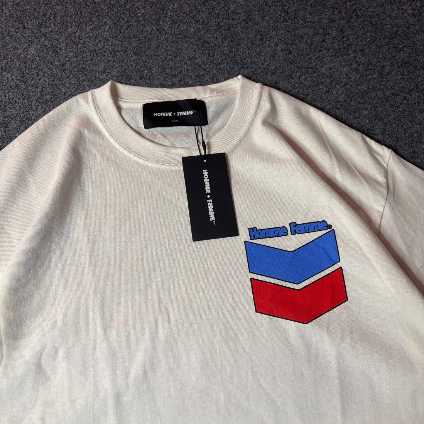 Homme Femme no gas needed tee