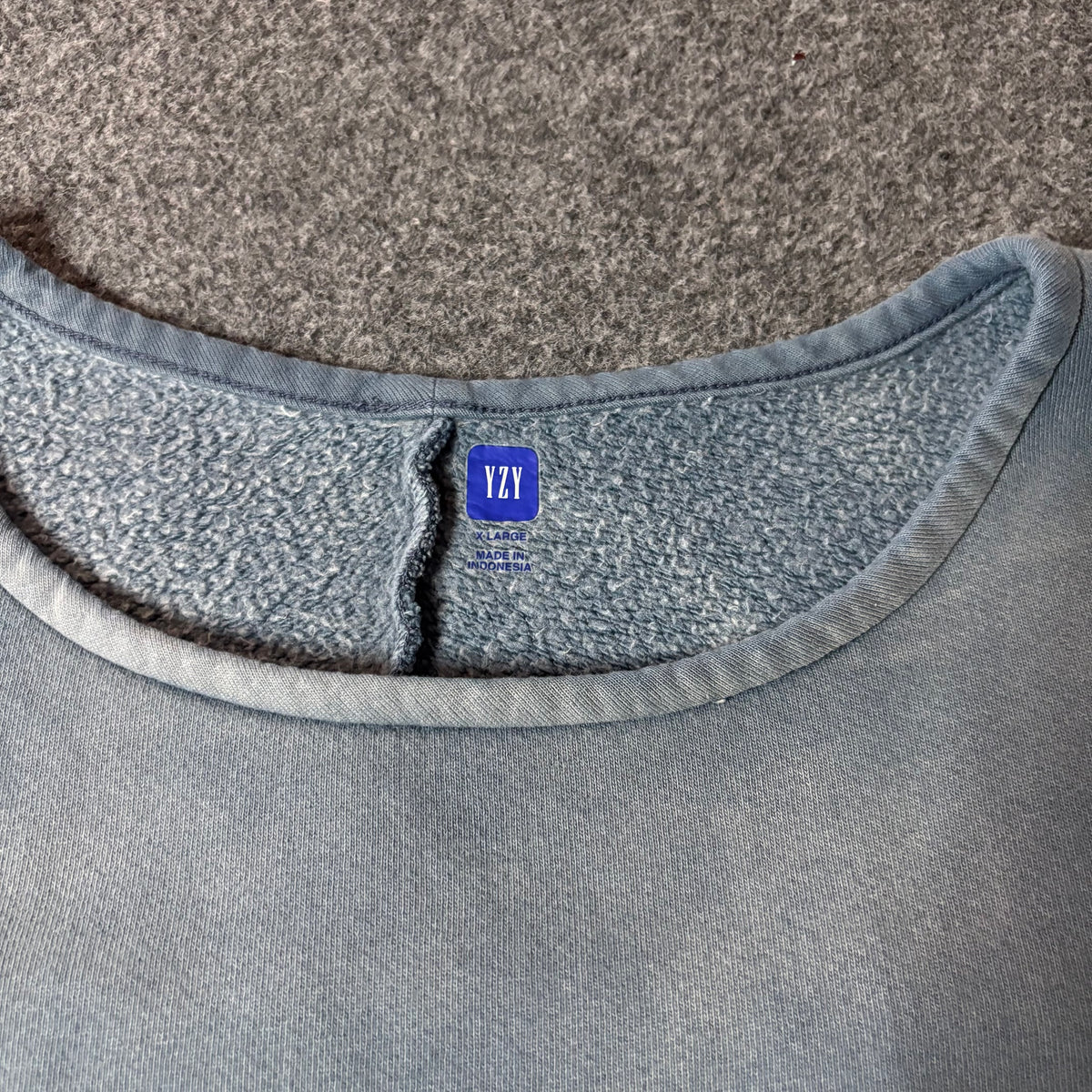 Yeezy x gap fleece yoke tee