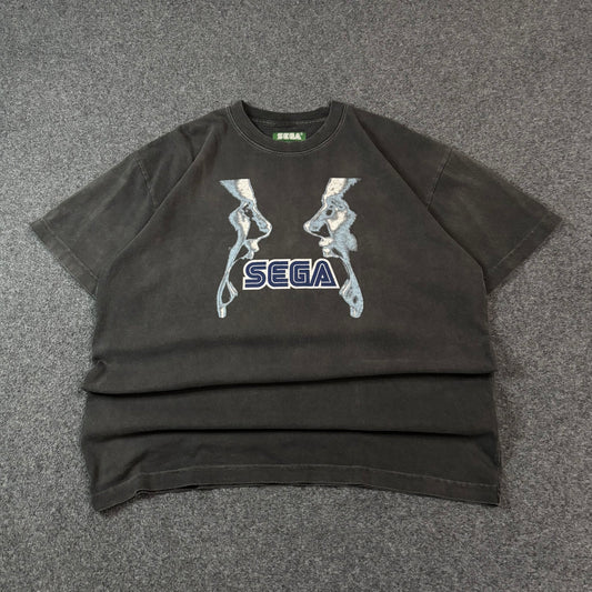 Hidden x Sega Dreamcast tee washed black