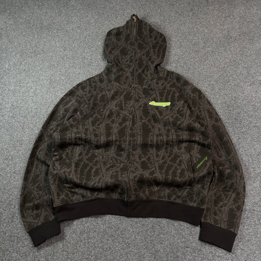 Psych world thorn full zip hoodie