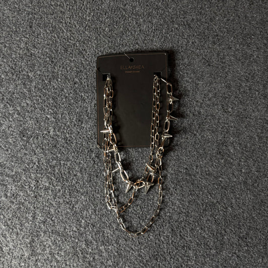 Ella Shea spoke silver pocket chain