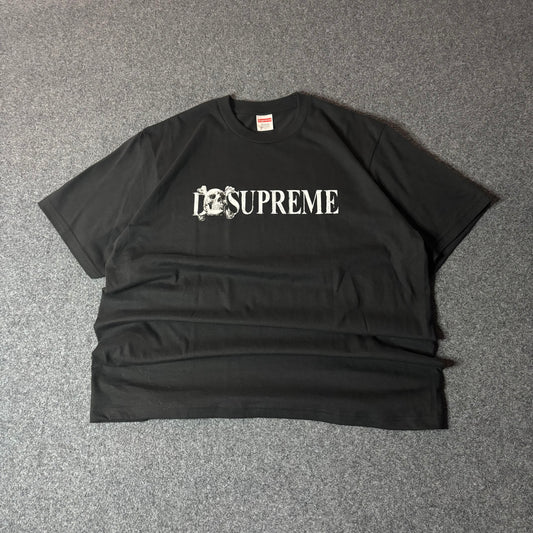 Supreme skull tee black